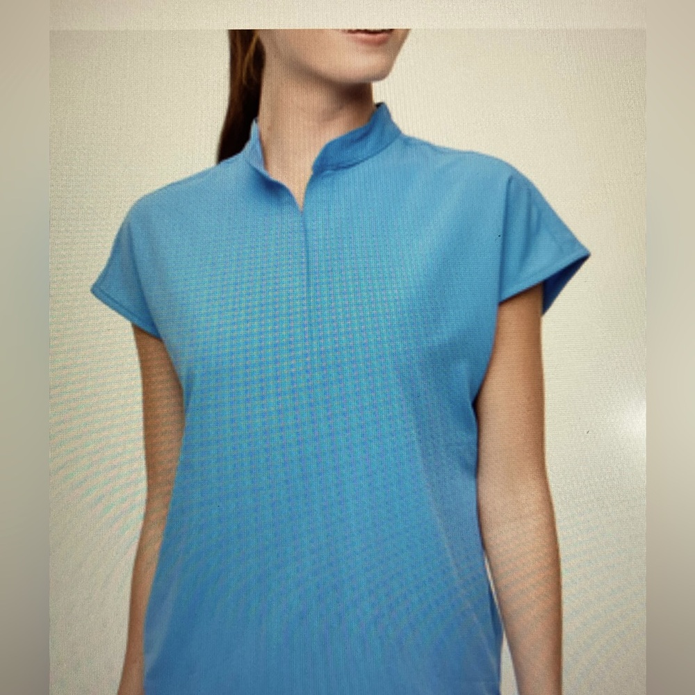 Figs Rafaela Scrub Top Medium Ceil Blue